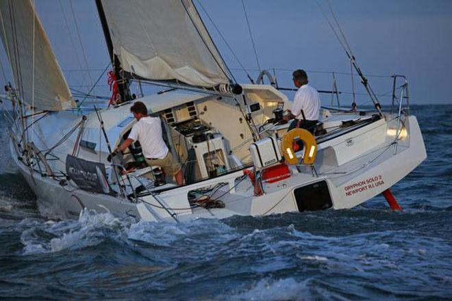 Tristan Moulignac and Joe Harris on Gryphon Solo 2 in Charleston SC.  Atlantic Cup 2012 © GryphonSolo2